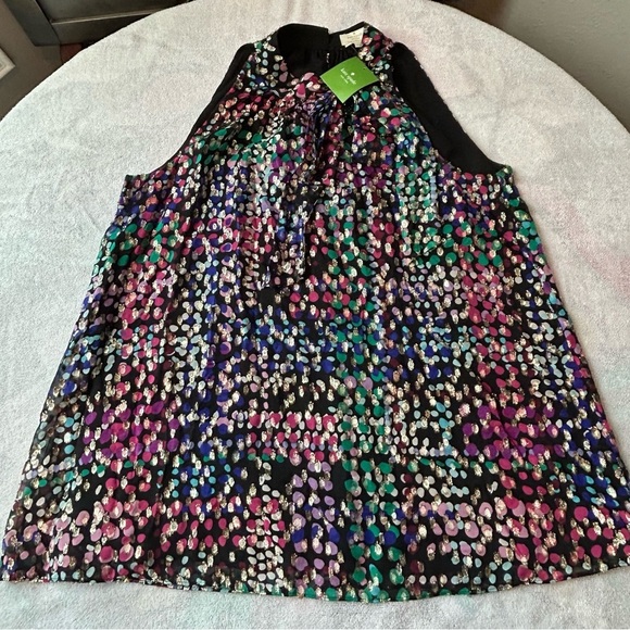kate spade Tops - Kate Spade Multicolor Sleeveless Blouse
